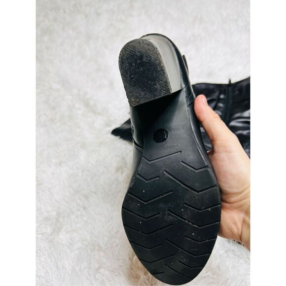 White House Women’s Gracelynn Black Slouch Boots Size 9W - Picture 7 of 12